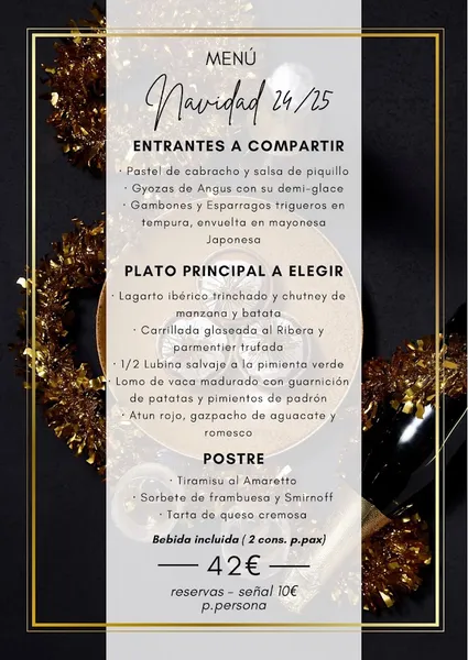 menu 0 of Restaurante El Eslabón