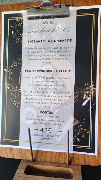 menu 1 of Restaurante El Eslabón