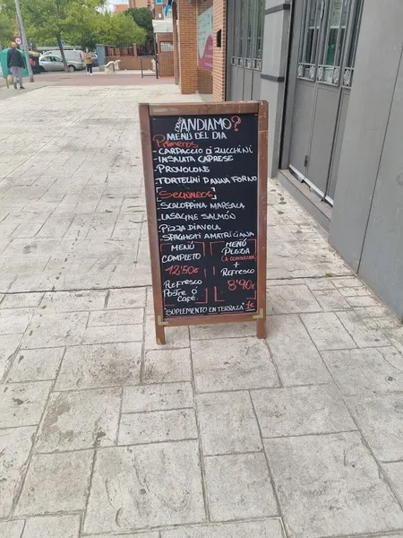 menu 2 of Trattoria Dove Andiamo?