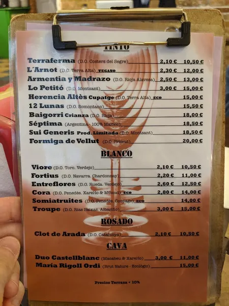 menu 0 of Bitácora PobleNou
