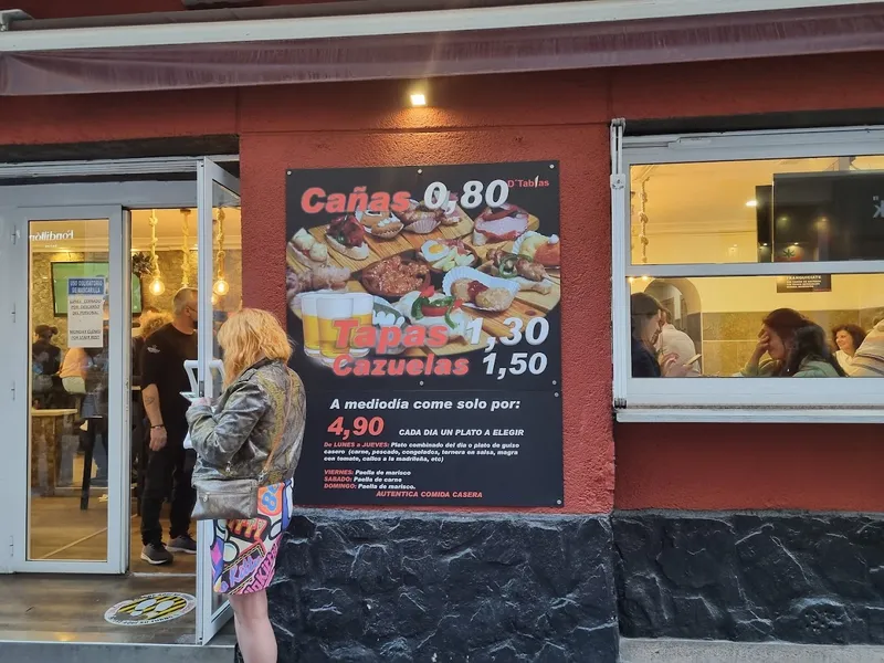 menu 0 of Tapa-Caña (D'Tablas)