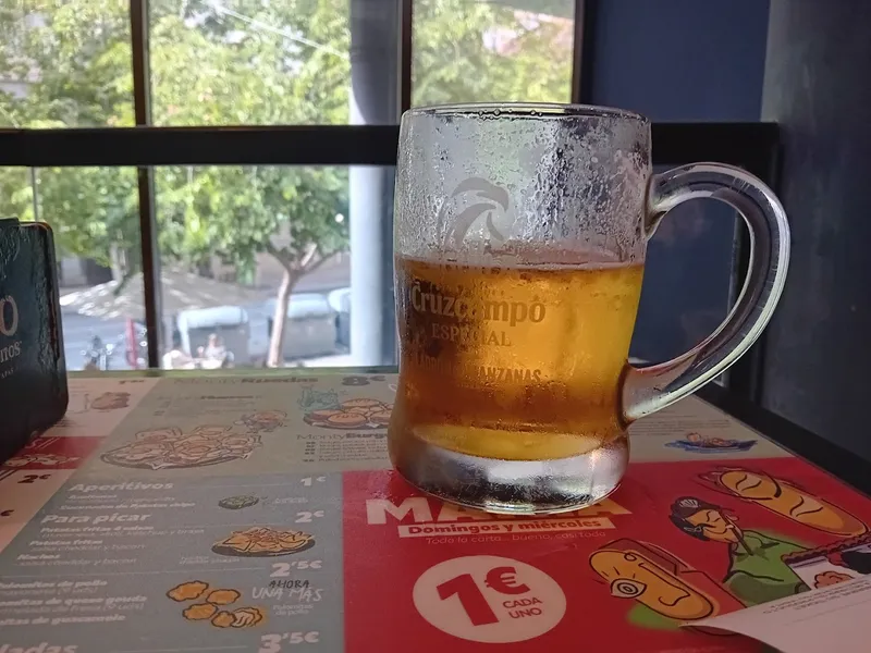 menu 2 of 100 Montaditos