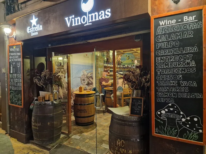 menu 2 of Vino Y Mas