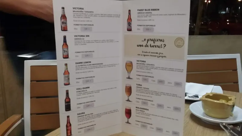 menu 1 of La Pera Café Gastrobar