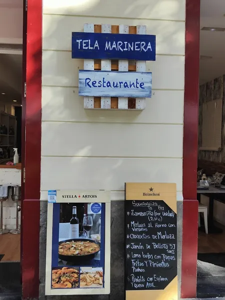 menu 2 of Tela Marinera Restaurante