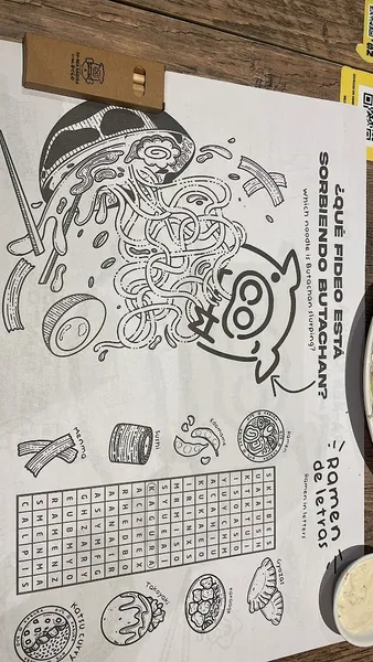 menu 0 of Ramen Kagura Cuatro Caminos