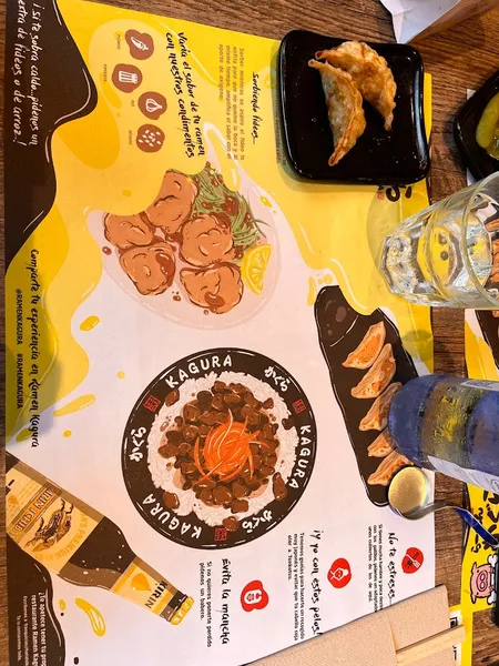 menu 2 of Ramen Kagura Cuatro Caminos
