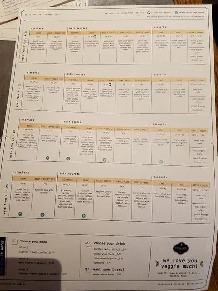 menu 2 of Teresa Carles