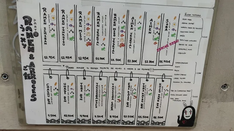 menu 0 of Ichiban Ramen & Street food