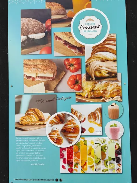 menu 2 of Cafetería O Melhor Croissant da Minha Rua