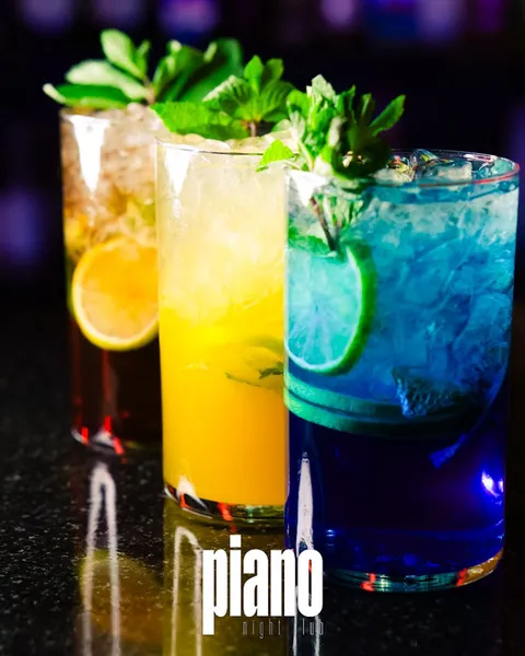 menu 1 of Piano night club