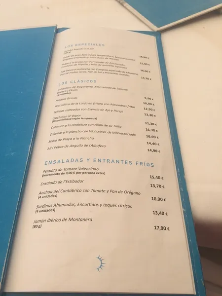 menu 2 of L’Estibador