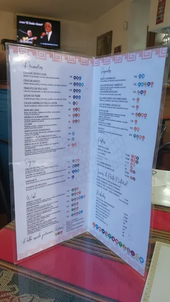 menu 1 of Restaurante Peruano Huacatay
