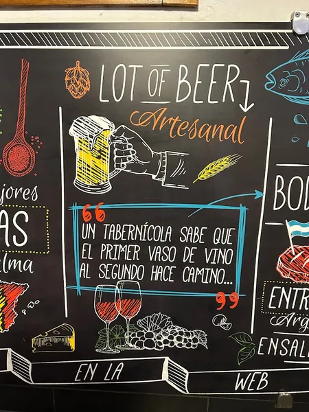 menu 2 of La Mora