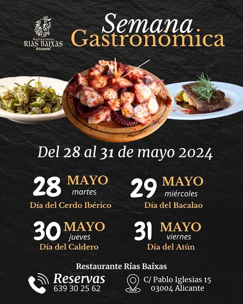menu 0 of Restaurante Rías Baixas