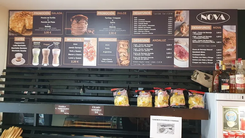 menu 1 of Cafetería Nova