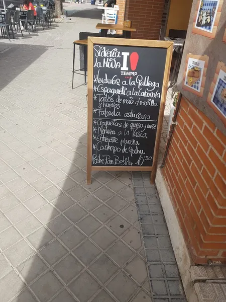 menu 0 of Sidrería La Mina Asturiano .