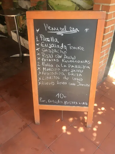 menu 0 of Restaurante El Caserón