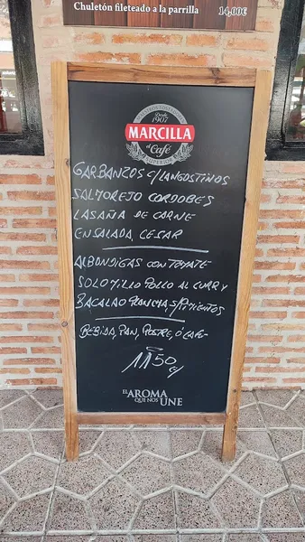 menu 1 of El Trompezón