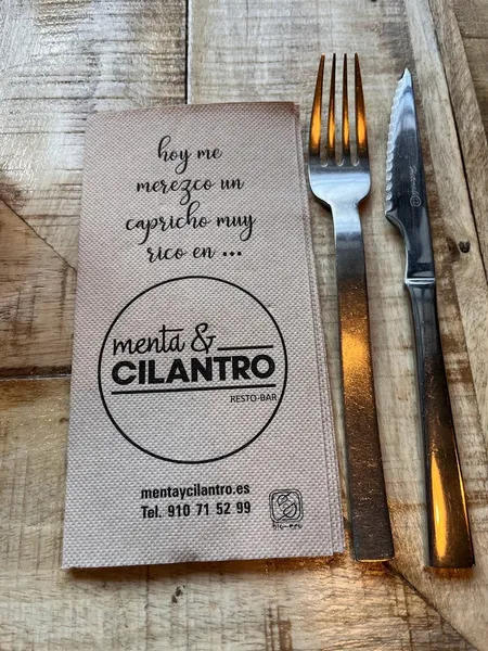 menu 1 of Menta y Cilantro
