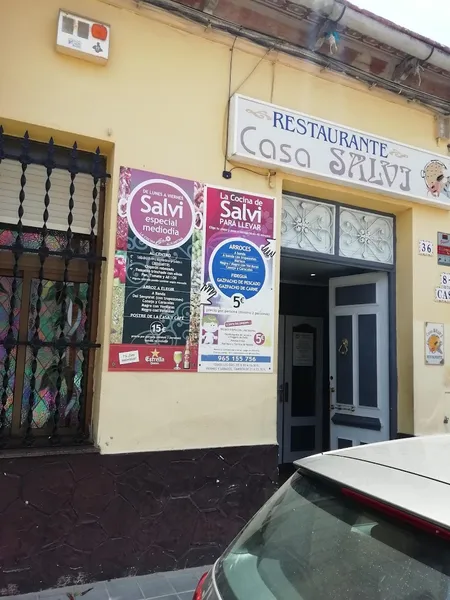 menu 1 of Casa Salvi
