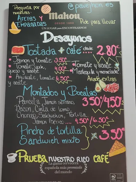 menu 1 of Pa Vé Jhon (NUEVO)