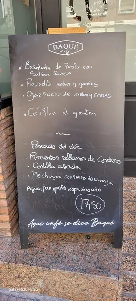 menu 2 of Restaurante El Lagar