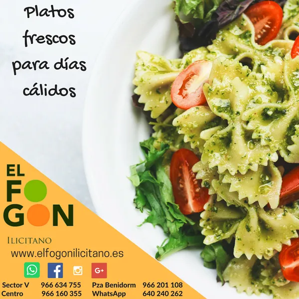 menu 1 of El Fogón Ilicitano Centro