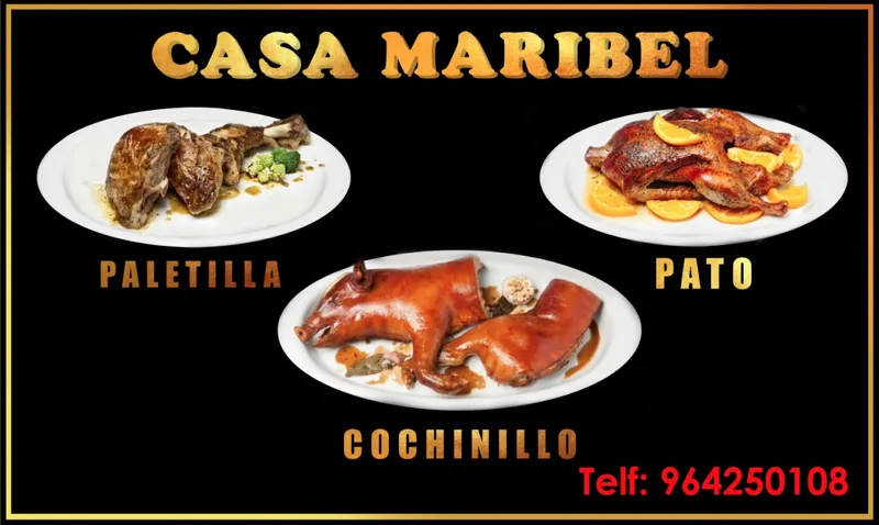 menu 2 of CASA MARIBEL ASADOR DE POLLOS