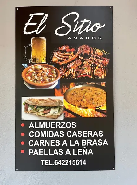 menu 0 of El Sitio Asador