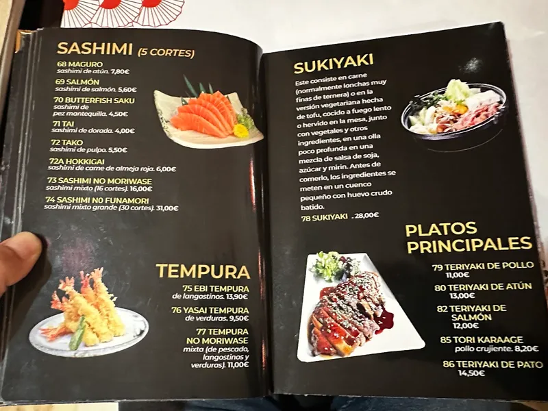 menu 2 of Restaurante Japonés - SAKURA