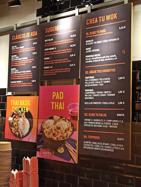 menu 1 of Wok To Walk Gotic