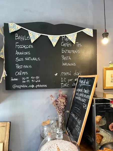 menu 1 of Repúblic Cafè