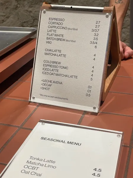 menu 2 of The Miners