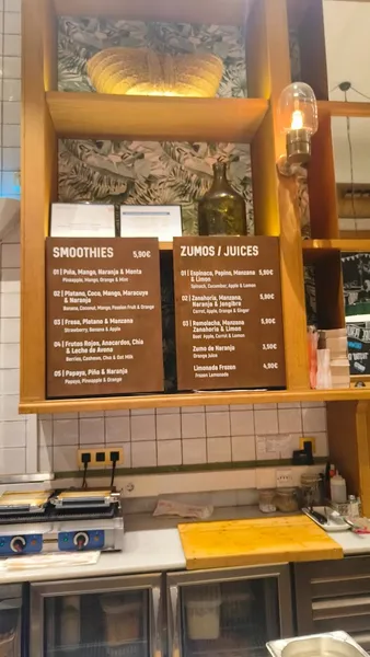 menu 2 of Sweet Lima