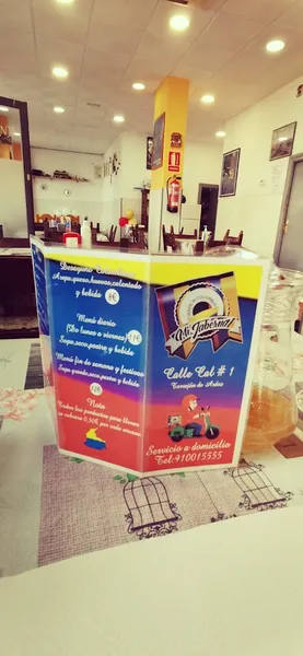 menu 2 of Mi Taberna