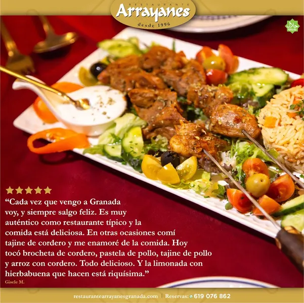 menu 1 of Restaurante Arrayanes