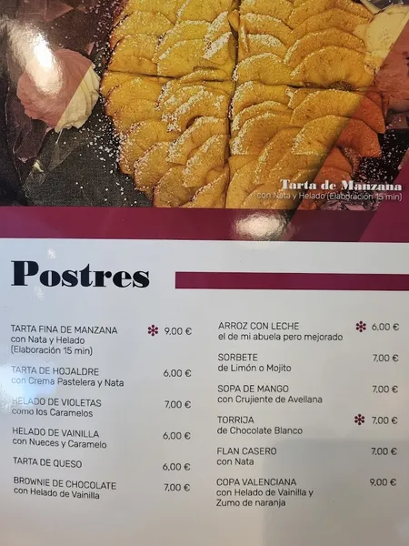 menu 2 of Restaurante El Ninot