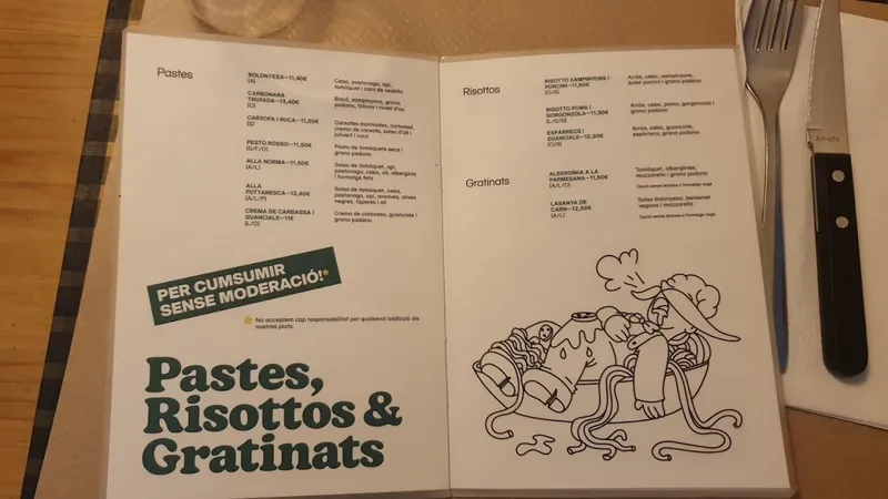 menu 2 of Messié Gluten Free