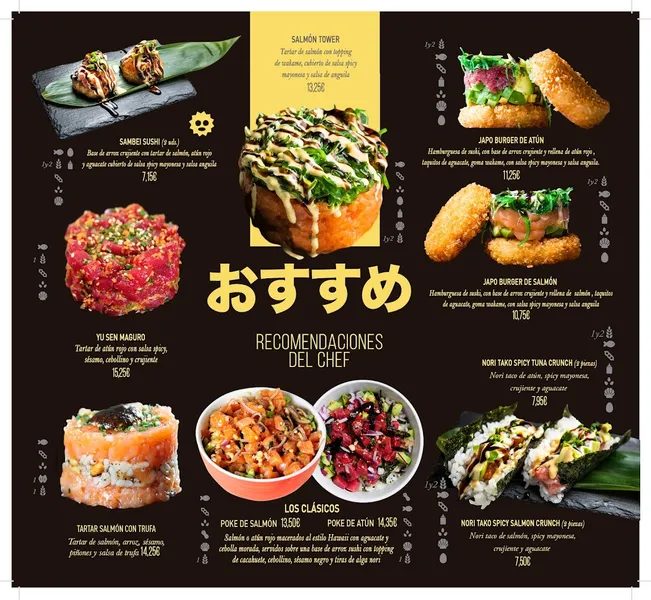 menu 0 of Go! Sushing Getafe