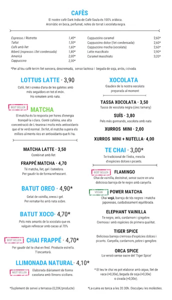 menu 1 of Sweet Fifties