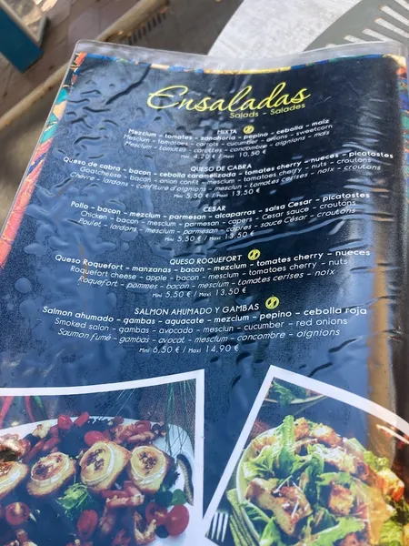 menu 0 of Bar La Bodega del Mar