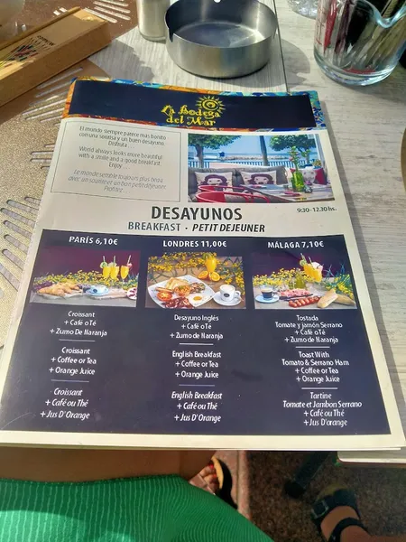 menu 1 of Bar La Bodega del Mar