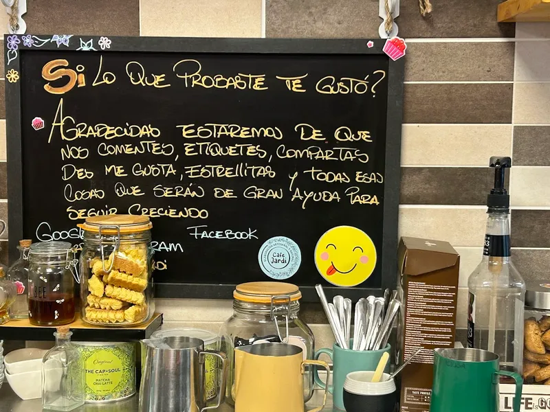 menu 2 of Cafe Jardi