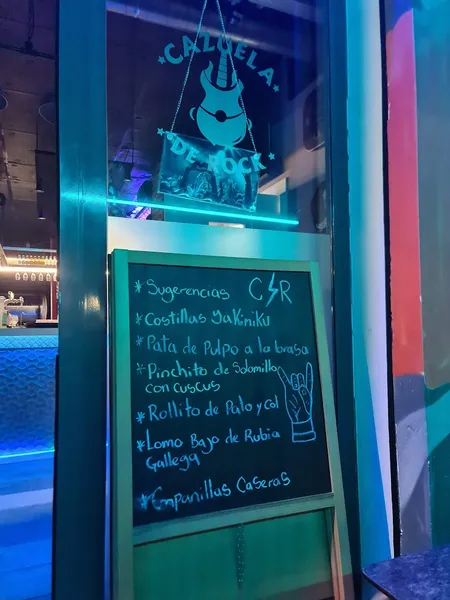 menu 2 of Cazuela de Rock