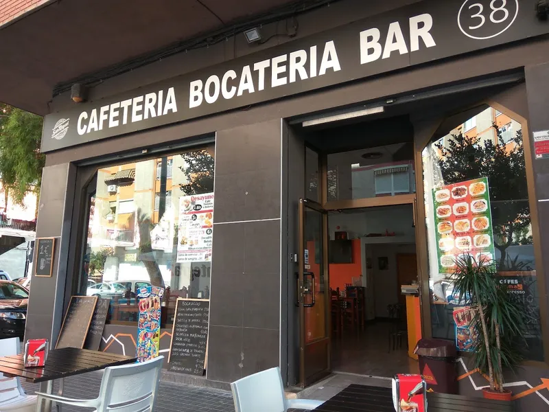 menu 2 of CAFETERIA BOCATERIA BAR 38