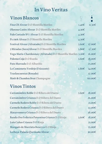 menu 0 of Restaurante Puertochico