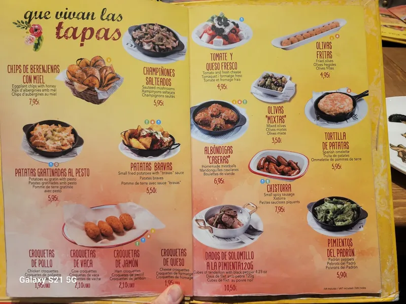 menu 0 of La Lolita Barcelona