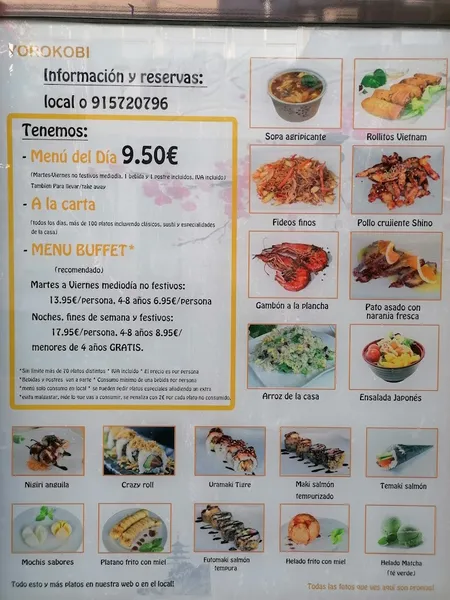 menu 0 of Restaurante Yorokobi