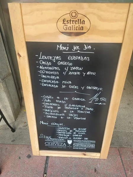 menu 1 of Restaurante O'Rosal